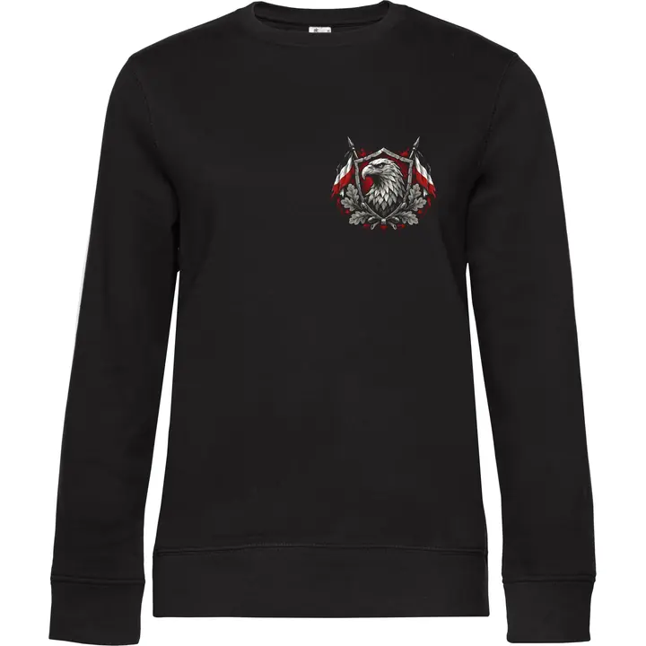 Damen Pullover - Für Familie Volk und Vaterland, Fahne