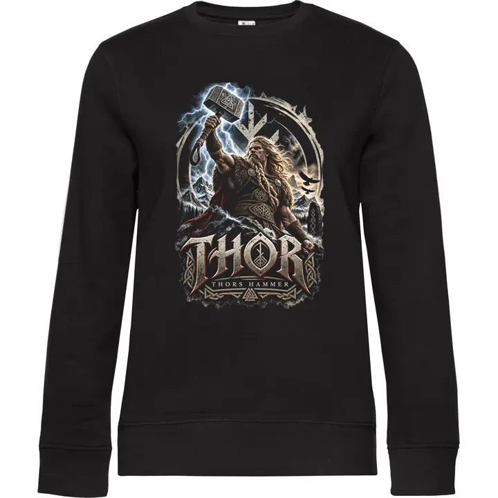 Damen Pullover - Thor, Thors Hammer