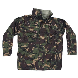 Brit. Nässeschutzjacke, DPM tarn, gebr.