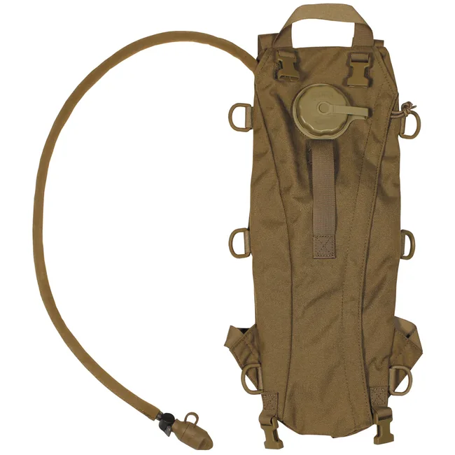 Brit. Trinkrucksack, CAMELBAK, TPU-Beutel, coyote tan, gebr.