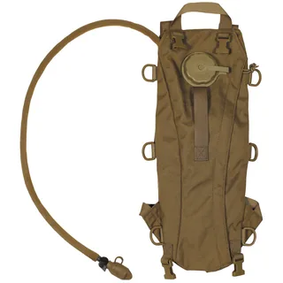 Brit. Trinkrucksack, CAMELBAK, TPU-Beutel, coyote tan, gebr.