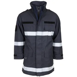 Österr. Feuerwehrjacke, blau, gebr.