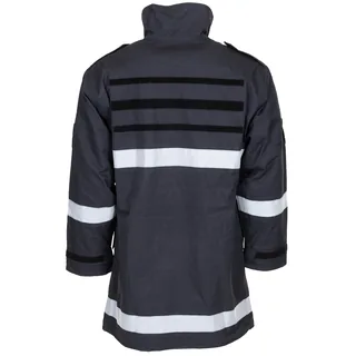 Österr. Feuerwehrjacke, blau, gebr.
