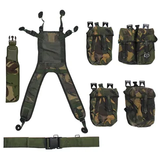 Brit. Tactical Set, DPM tarn, 7-teilig, gebr.