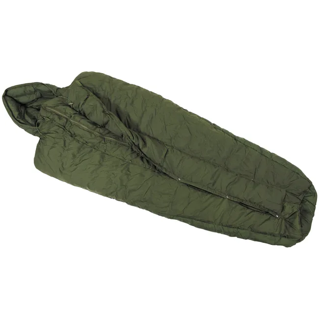 Brit. Schlafsack, Arctic, "MK II", oliv, gebr.