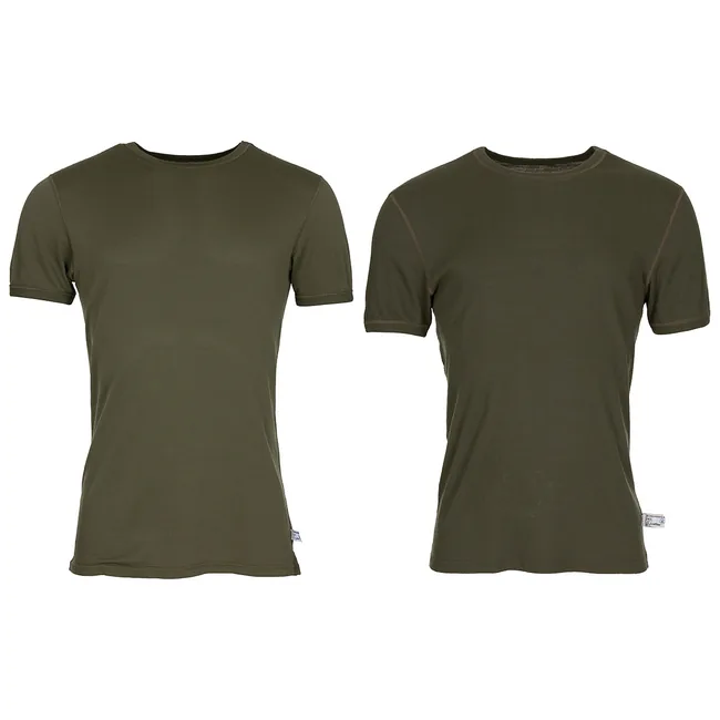 Österr. Funktionsshirt, "Löffler", oliv, gebr.