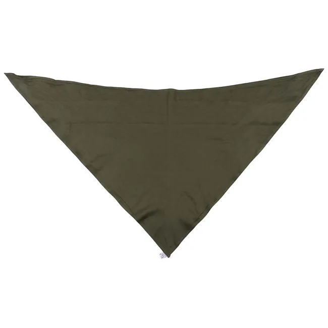 Österr. Dreieckstuch, oliv, KAZ03, ca. 130 x 60 cm, gebr.