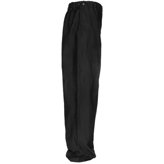 Brit. Nässeschutzhose, "POLICE", schwarz, gebr.