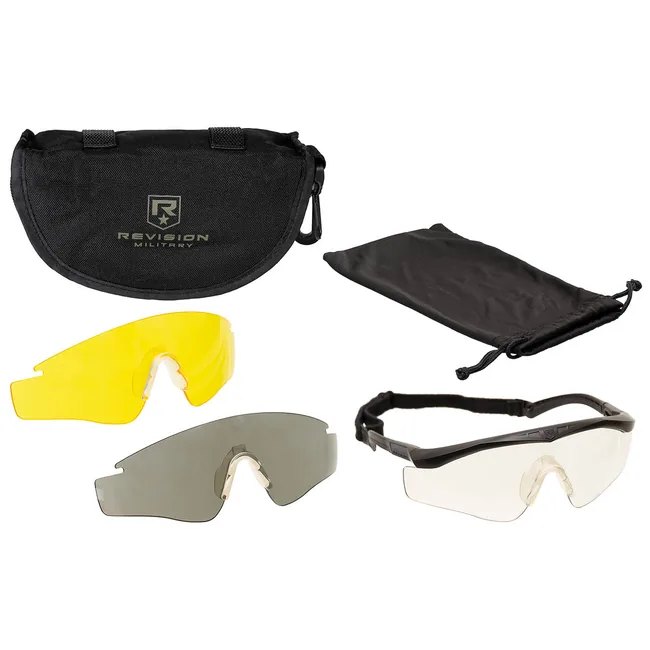 Brit. Schutzbrille, REVISION, Sawfly Z87, schwarz, neuw.