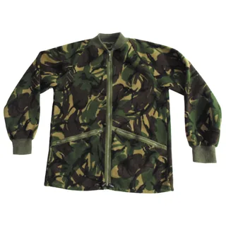 Brit. Fleece-Jacke, DPM tarn, gebr.