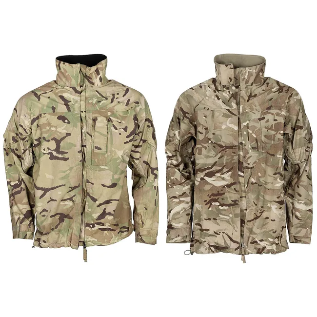 Brit. Nässeschutzjacke, MTP, Lightweight, gebr., "DEFEKT"