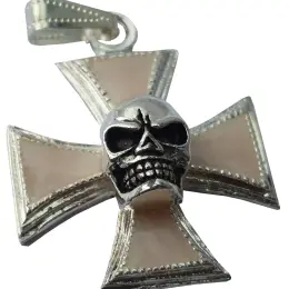 Anhänger "Totenkopf auf EK" - Bild 1