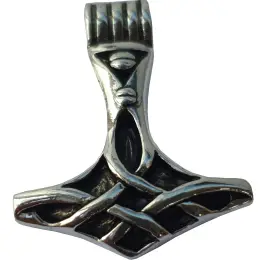 Anhänger "Thorhammer, versilbert" - Bild 1