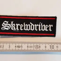 Aufnäher "Skrewdriver 2" - Bild 1