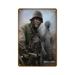Blechschild 20x30cm (Soldat) - Bild 1