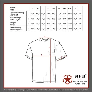 US T-Shirt, halbarm, oliv, 170 g/m²
