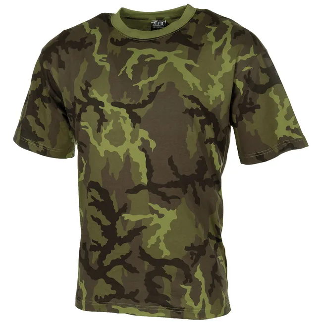 US T-Shirt, halbarm, M 95 CZ tarn, 170 g/m²