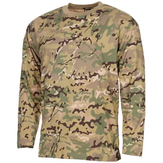 US Shirt, langarm, operation-camo, 170 g/m²