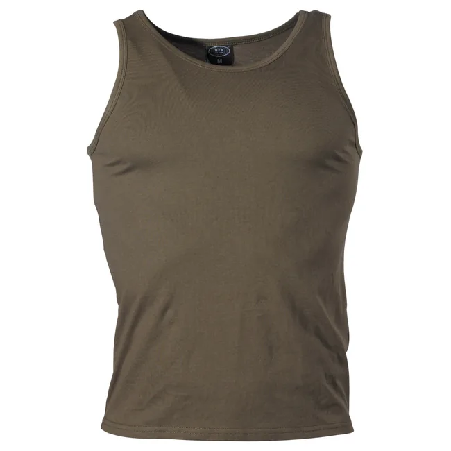 US Tank-Top, oliv, 170 g/m²