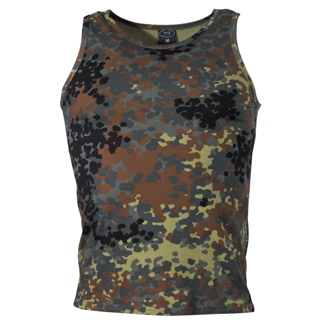 US Tarn Tank-Top, flecktarn, 170 g/m²