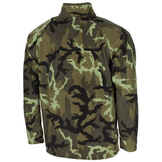 Shirt, "Troyer", Microfleece, langarm, M95 CZ tarn, 200 g/m²