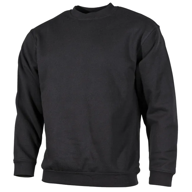 Sweatshirt, 340 g/m², schwarz