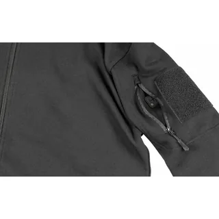Sweatjacke, "Tactical", schwarz