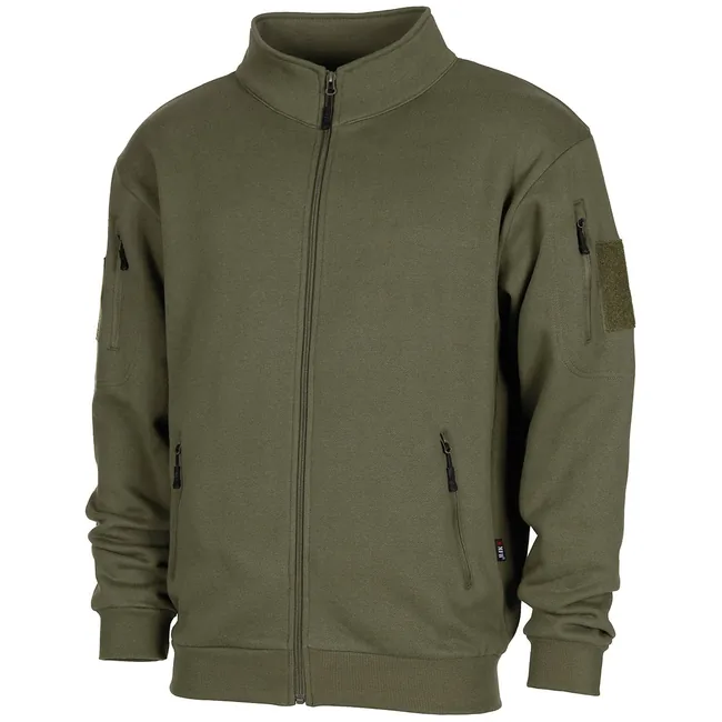 Sweatjacke, "Tactical", oliv
