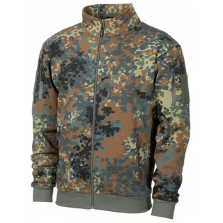 Sweatjacke, "Tactical", flecktarn