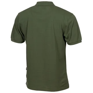 Poloshirt, oliv, mit Knopfleiste