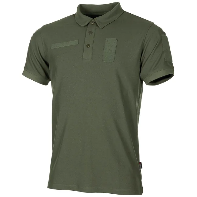 Poloshirt, "Tactical", Coolmax, oliv
