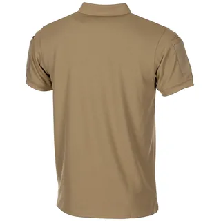 Poloshirt, "Tactical", Coolmax, coyote tan