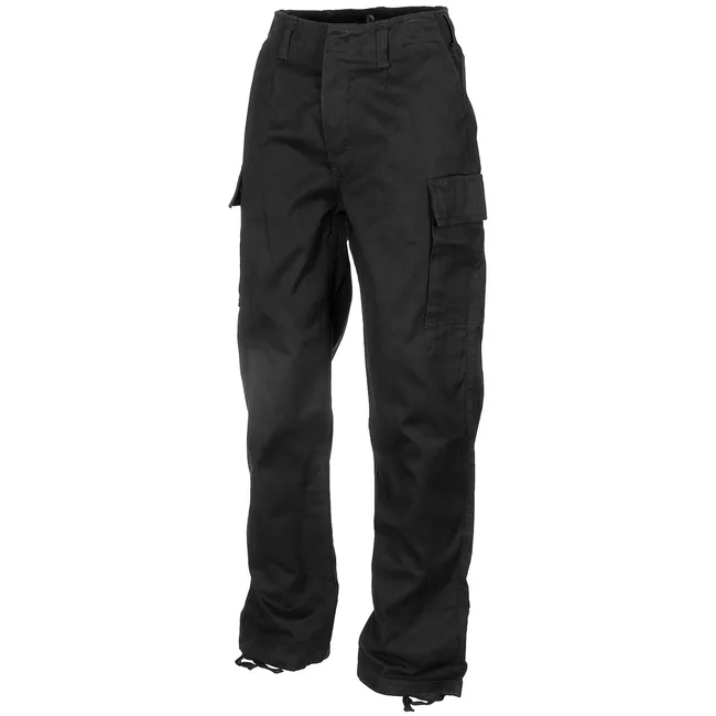 Moleskinhose, schwarz-, stonewashed