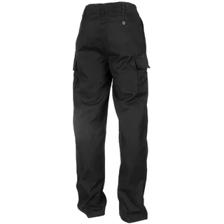 Moleskinhose, schwarz-, stonewashed