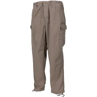 BW Moleskinhose, oliv-, stonewashed