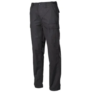 US Kampfhose, BDU, Rip Stop, schwarz