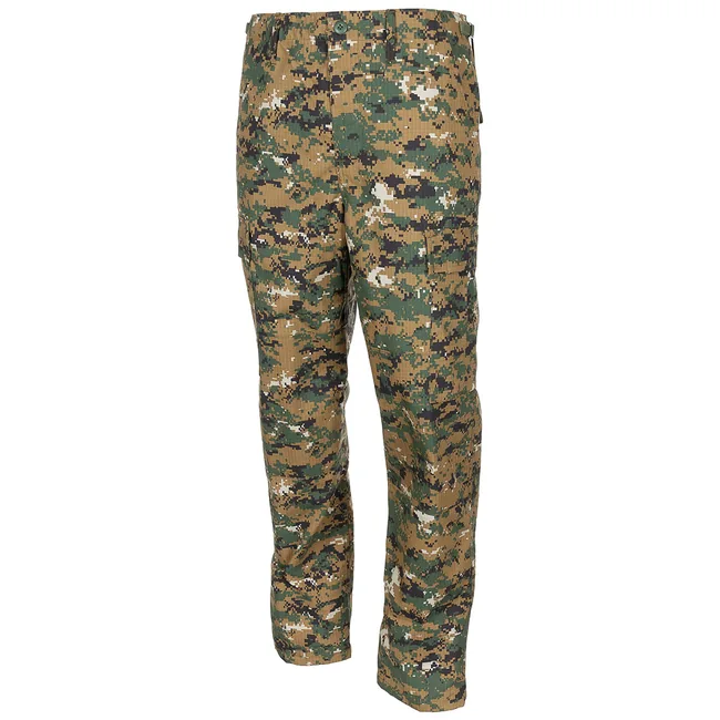 US Kampfhose, BDU, Rip Stop, digital woodland