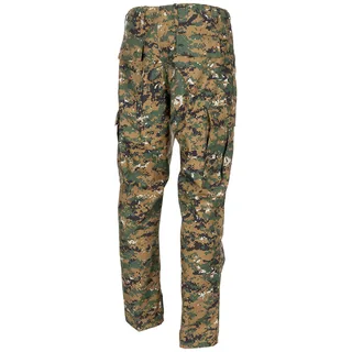 US Kampfhose, BDU, Rip Stop, digital woodland