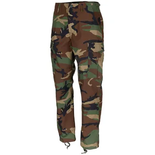 US Kampfhose, BDU, Rip Stop, woodland
