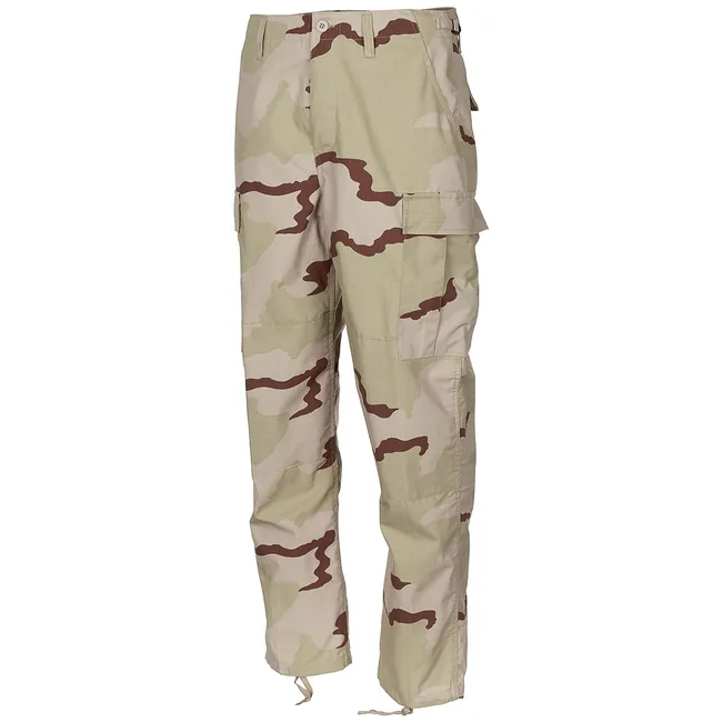 US Kampfhose, BDU, Rip Stop, 3 Farben desert