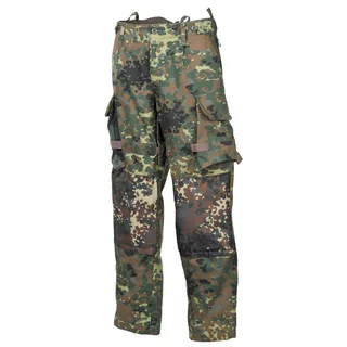 BW Kampfhose, Einsatz/Übung, flecktarn