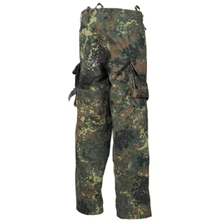 BW Kampfhose, Einsatz/Übung, flecktarn