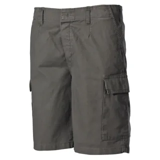 BW Moleskin Bermuda, oliv-, stonewashed