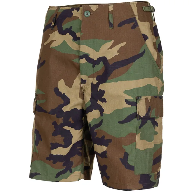 US Bermuda, BDU, Rip Stop, woodland
