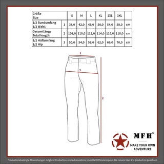 Softshell Hose, "Allround", oliv