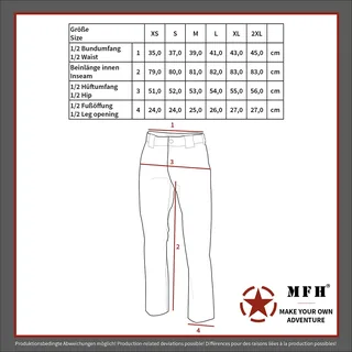 US BDU Hose, Damen, schwarz