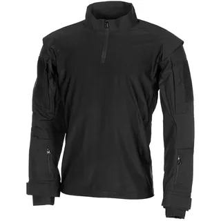 US Tactical Hemd, langarm, schwarz
