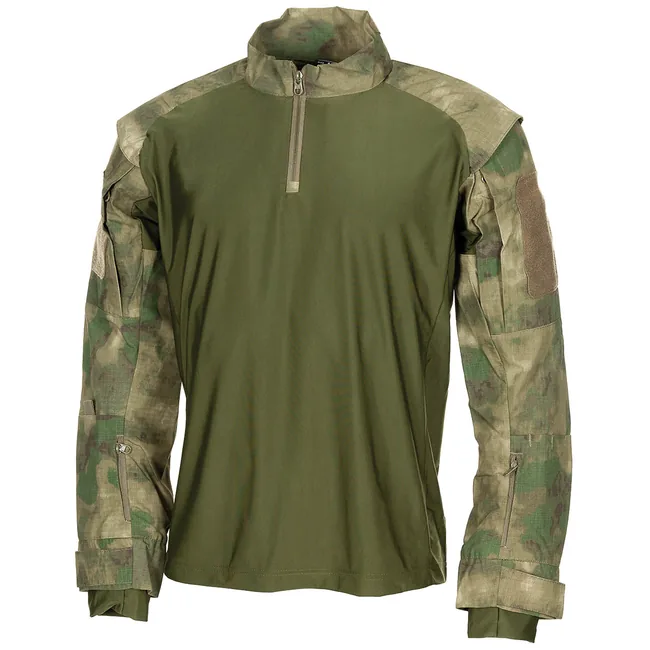 US Tactical Hemd, langarm, HDT-camo FG