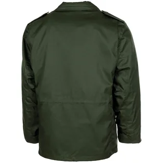 US Feldjacke M65, oliv, m. auskn. Steppfutter