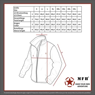 BW Unterziehjacke, "Kälteschutz", oliv